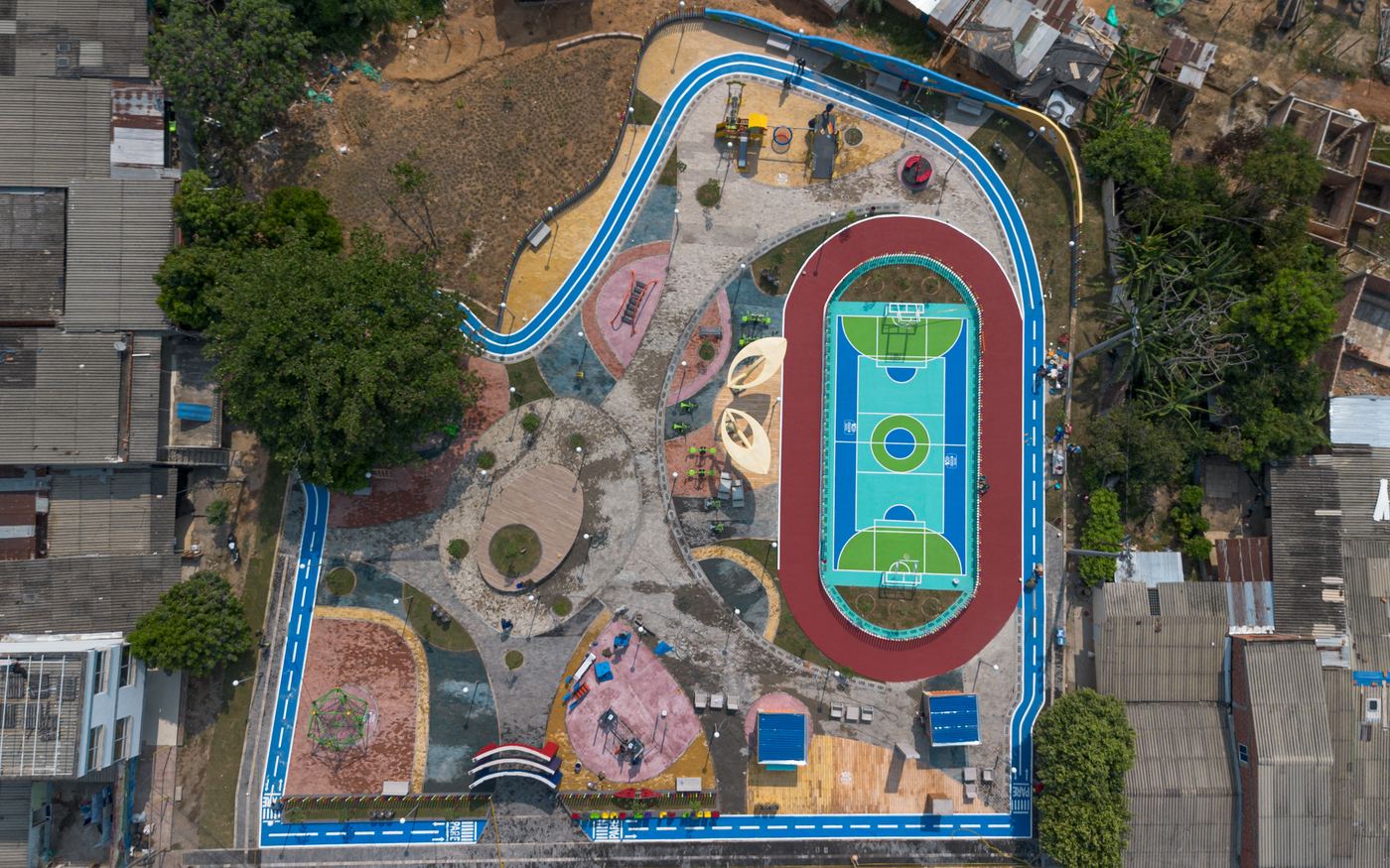Parque Caminos de San Silvestre — Alcaldía Distrital de Barrancabermeja, Barrancabermeja