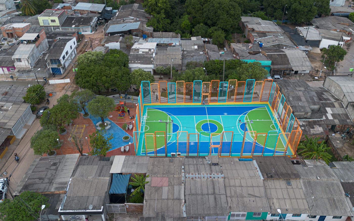 Parque Los Alpes — Alcaldía Distrital de Barrancabermeja, Barrancabermeja