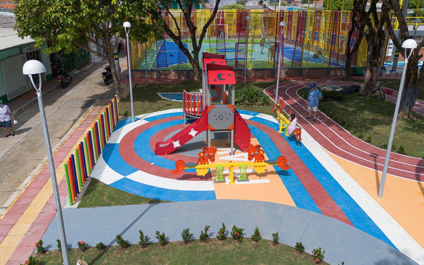 Parque Primero de Mayo — Alcaldía Distrital de Barrancabermeja, Barrancabermeja