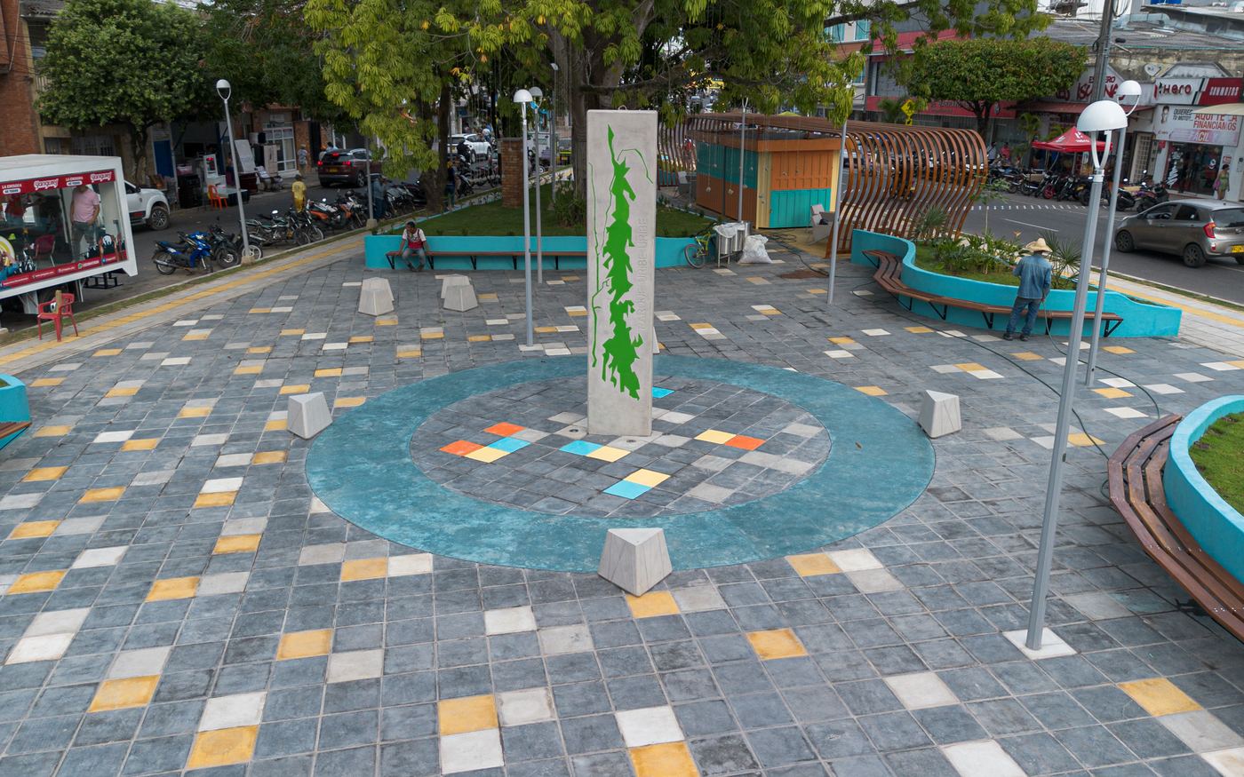 Parque Uribe Uribe — Alcaldía Distrital de Barrancabermeja, Barrancabermeja