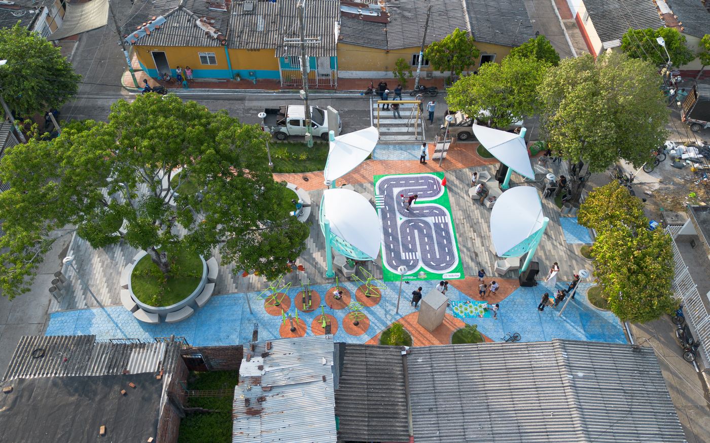 Parque La Victoria — Alcaldía Distrital de Barrancabermeja, Barrancabermeja